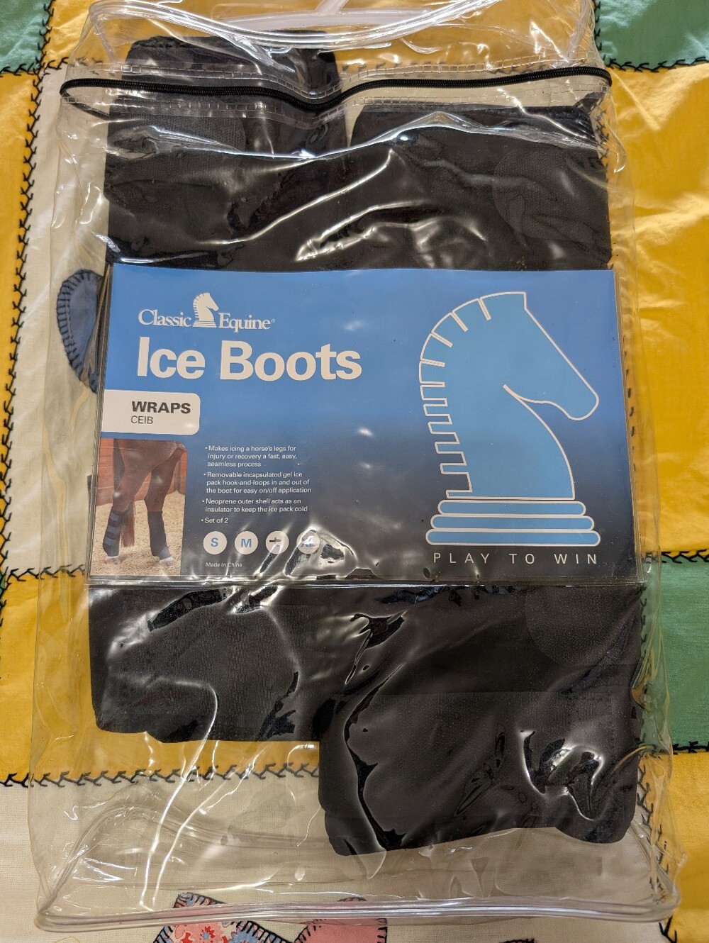 Classic Equine Ice Boots Large Never Used